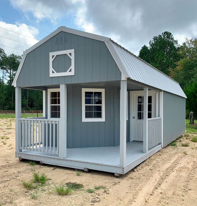 Coastal Portable Building Manufacturers - Florida - Deluxe Lofted Barn