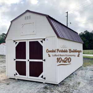 Coastal Portable Building Manufacturers - Florida - Side Lofted Barn