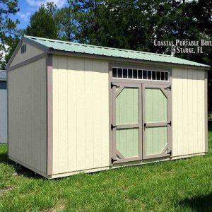 Coastal Portable Building Manufacturers - Florida - Side Garden Shed