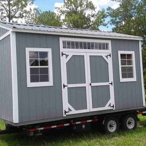 Coastal Portable Building Manufacturers - Florida - Side Garden Shed