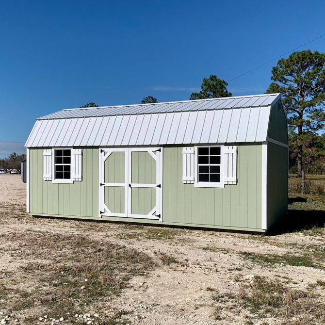 Side Lofted Barn- Portable Building