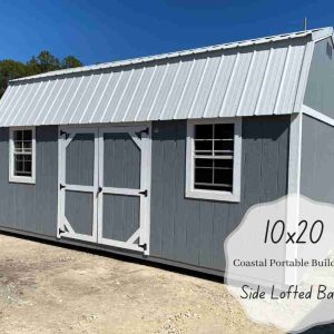 Coastal Portable Building Manufacturers - Florida - Side Lofted Barn