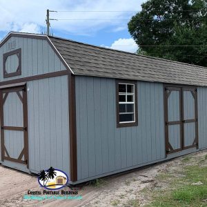 Coastal Portable Building Manufacturers - Florida - Side Lofted Barn